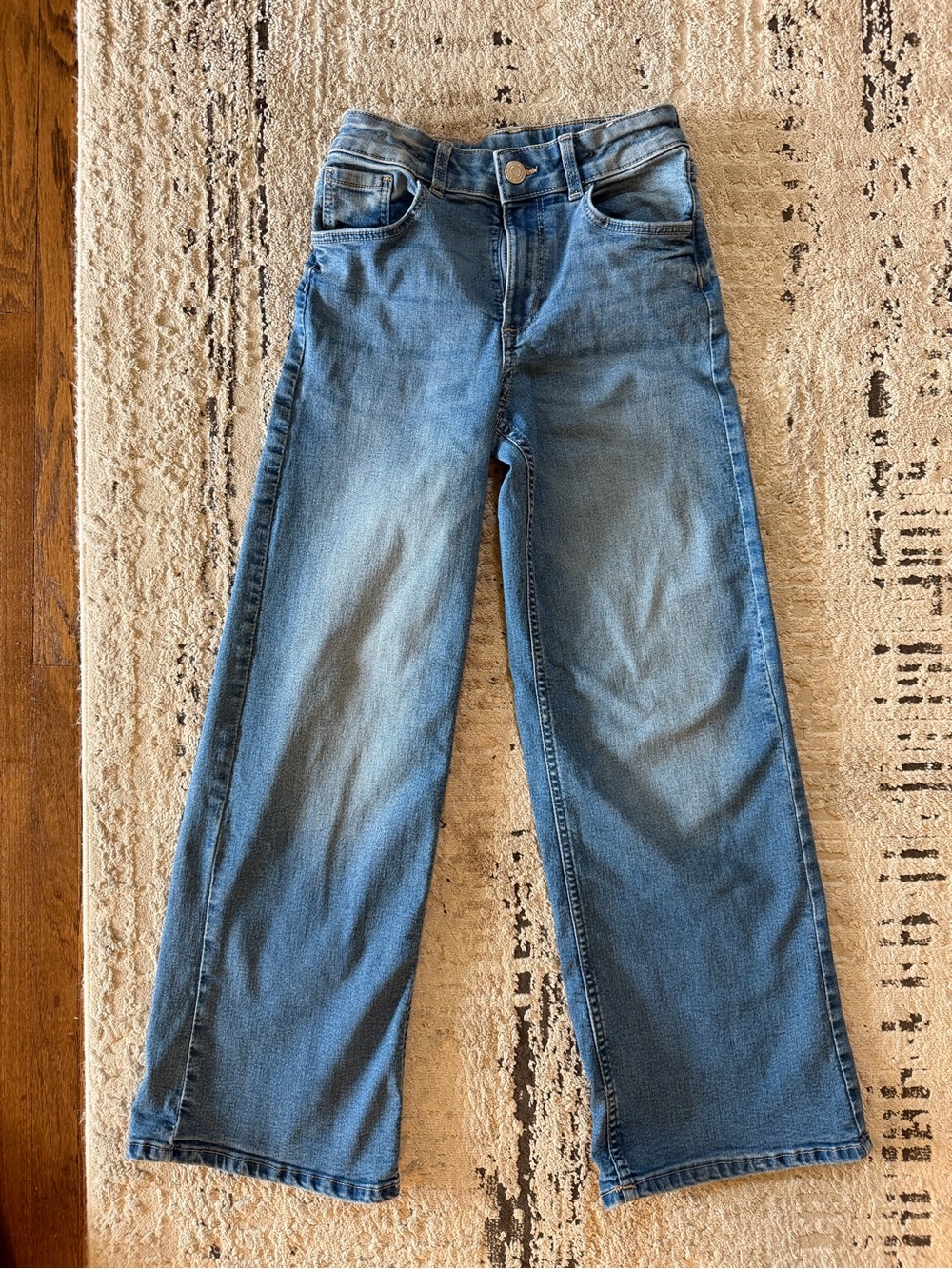 Girls H&M wide leg jeans